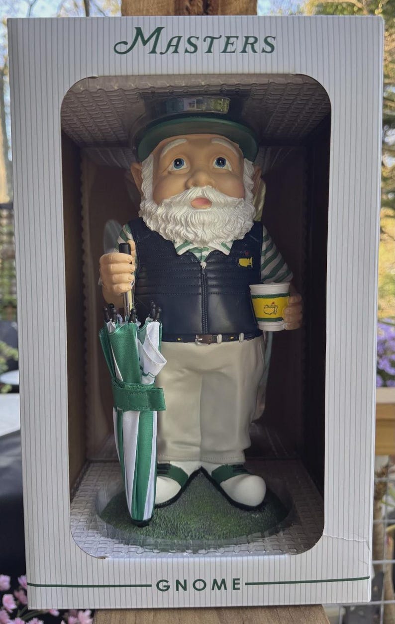 Masters Gnome 2026 Full Size Limited Edition Augusta National Golf