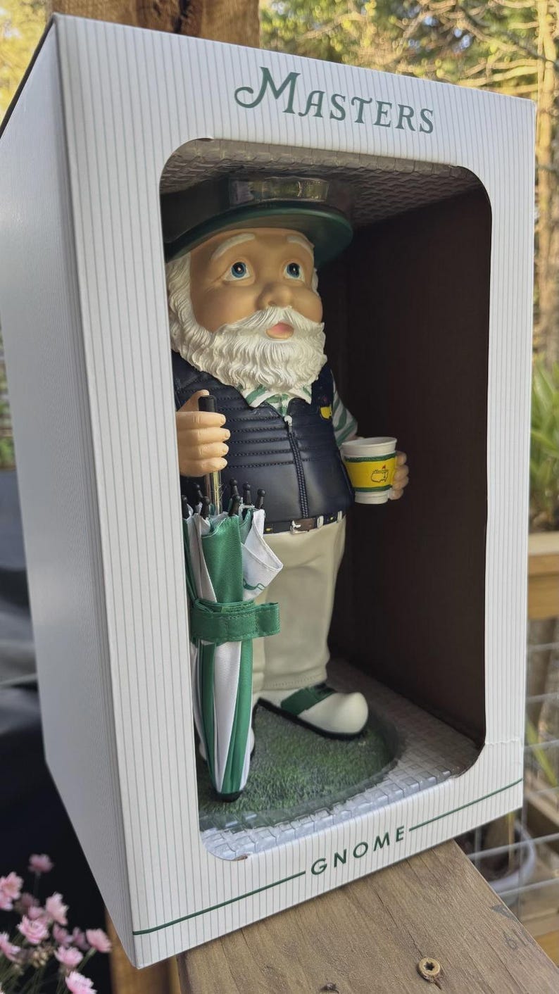 Masters Gnome 2026 Full Size Limited Edition Augusta National Golf